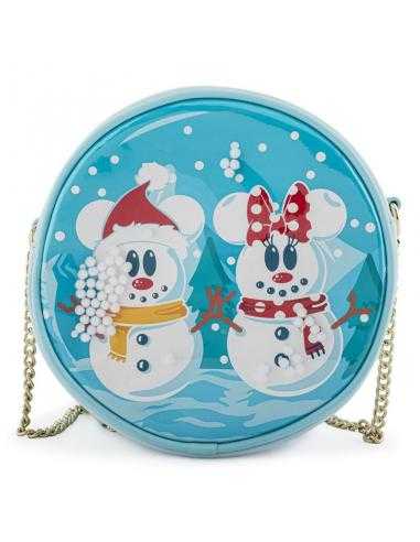 Bolso Mickey Minnie Snowman Disney Loungefly