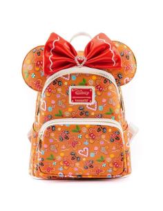 Set Mochila + Diadema orejas Mickey Minnie Gingerbread Disney Loungefly 26cm - Imagen 1