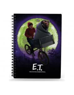 E.T. El Extraterrestre Libreta Efecto 3D Elliot