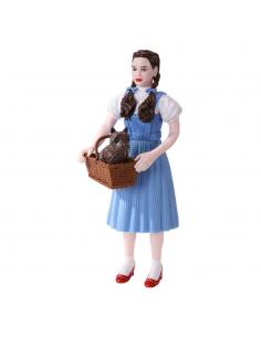 El mago de Oz Figura Maleable Bendyfigs Dorothy (with Toto in his basket) 19 cm - Imagen 1