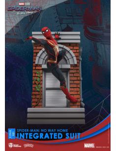 Spider-Man: No Way Home Diorama PVC D-Stage Spider-Man Integrated Suit Closed Box Version 16 cm - Imagen 1