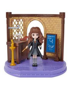 Aula Encantamientos Magicos + Figura Hermione Harry Potter 5cm - Imagen 1