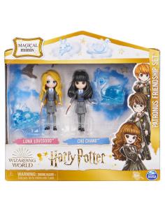 Set Figura Magical Minis Luna Lovegood and Cho Chang Harry Potter Wizarding World - Imagen 1