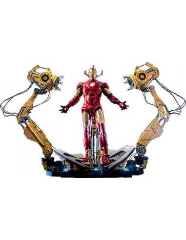 Iron Man 2 Figura 1/4 Iron Man Mark IV with Suit-Up Gantry 49 cm