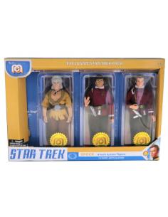 Set 3 figuras Khan, Kirk, Spock Star Trek 20cm - Imagen 1