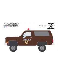 Expediente X Vehículo 1/64 1981 Chevrolet K-5 Blazer Sheriff - Imagen 1