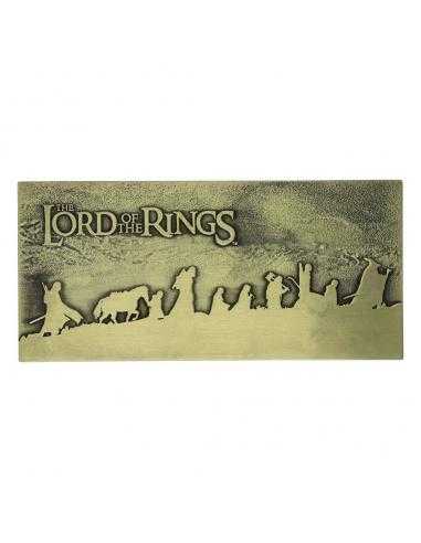 El Señor de los Anillos Cartel de metal The Fellowship Limited