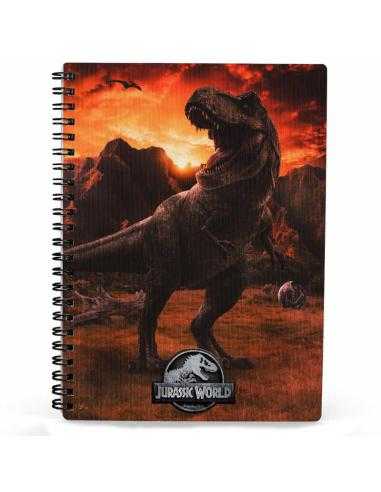 Cuaderno 3D InTo The Wild Jurassic World