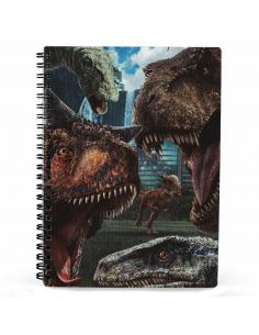 Cuaderno 3D Selfie Jurassic World