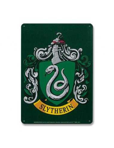 Harry Potter Placa de Chapa Slytherin 15 x 21 cm - Imagen 1