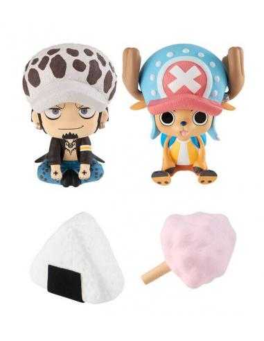 One Piece Estatuas PVC Look Up Trafalgar Law & Tony Tony