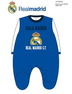 Pelele Bebe Real Madrid T.6m - Imagen 1