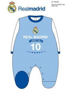 Pelele Bebe Real Madrid T.6m - Imagen 1