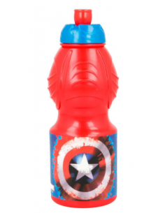 Botella Capitan america Avengers Marvel 400ml - Imagen 1