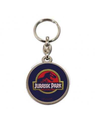 Parque Jurásico Llavero metálico Movie Logo 7 cm