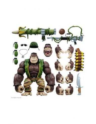 Tortugas Ninja Figura Ultimates Guerrilla Gorilla 20 cm