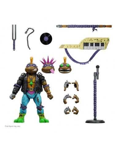 Tortugas Ninja Figura Ultimates Punker Donatello 18 cm