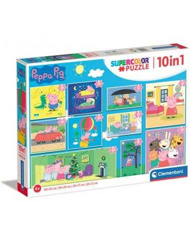 Puzzle Peppa Pig 18+30+48+60pzs - Imagen 1
