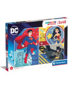 Puzzle DC Comics 3x48pzs - Imagen 1