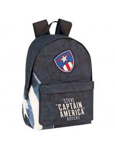 Mochila Soldier Capitan America Marvel adaptable 42cm - Imagen 1