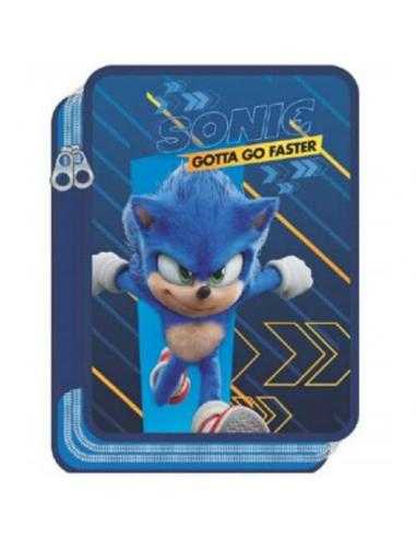 Plumier Sonic 2 doble - Imagen 1