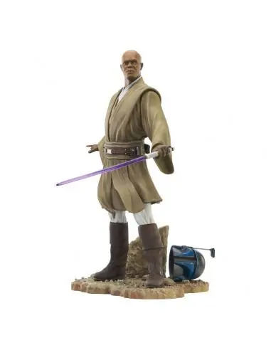Star Wars Episode II Estatua Premier Collection Mace Windu 28 cm - Imagen 1