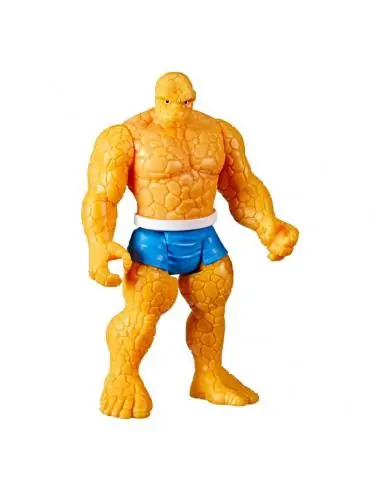 Fantastic Four Marvel Legends Retro Collection Figura 2022 Marvel's The Thing 10 cm - Imagen 1