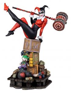 DC Comics Estatua 1/4 Harley Quinn 58 cm - Imagen 1