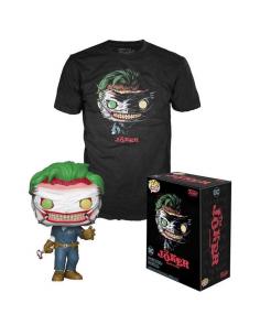 Set figura POP & Tee DC Comics The Joker Exclusive - Imagen 1