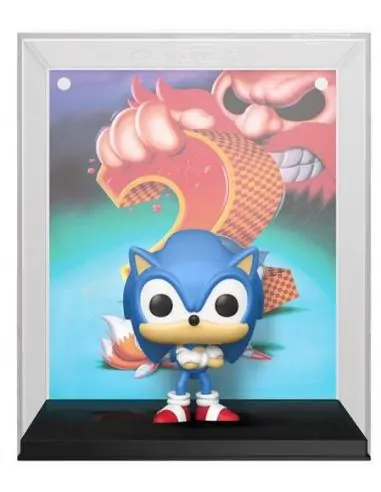 Sonic the Hedgehog 2 POP! Game Cover Vinyl Figura Sonic heo
