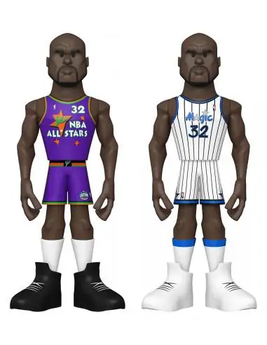 Figura Vinyl Gold NBA Magic Shaquille O Neal 30cm