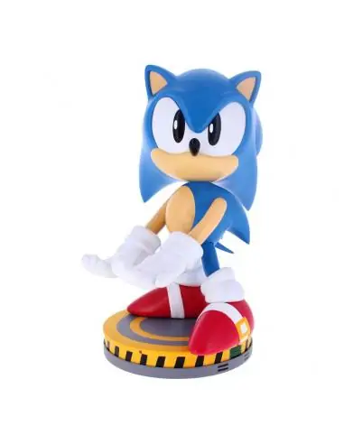 Sonic the Hedgehog Cable Guy Sliding Sonic 20 cm - Imagen 1