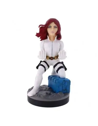Marvel Cable Guy Black Widow White Suit 20 cm - Imagen 1