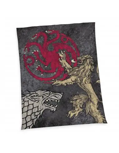 Game Of Thrones Manta Polar Logos 150 x 200 cm - Imagen 1
