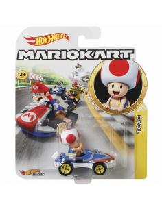 Figura Toad Hot Wheels Mario Kart - Imagen 1