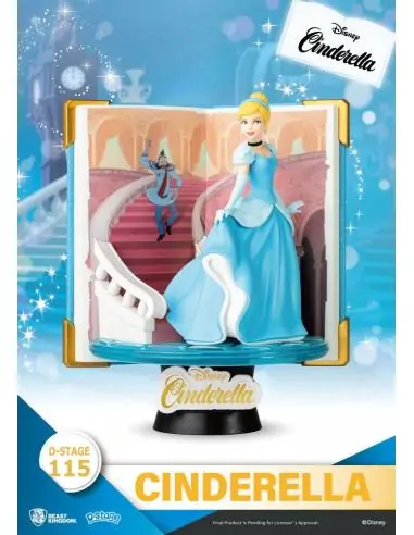Disney Book Series Diorama PVC D-Stage Cinderella 13 cm