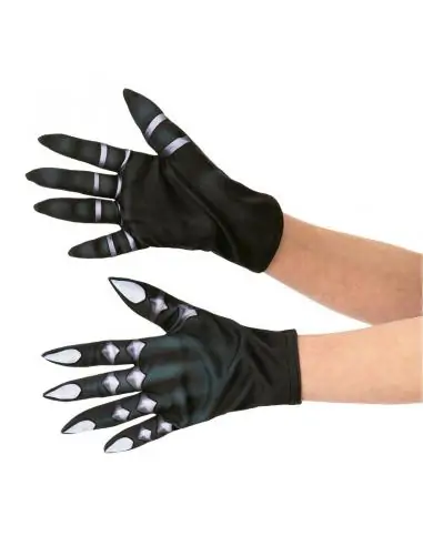 Guantes Black Panther Vengadores Avengers Marvel infantil - Imagen 1