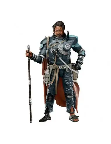 Star Wars: Rogue One Black Series Figura Deluxe 2023 Saw Gerrera 15 cm - Imagen 1