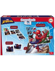 Superpack 4 en 1 Spiderman Marvel - Imagen 1