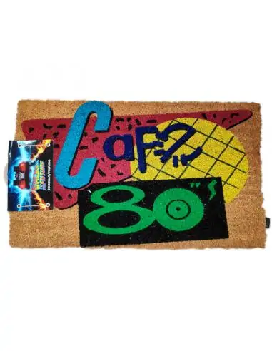 Felpudo Cafe 80 Regreso al Futuro