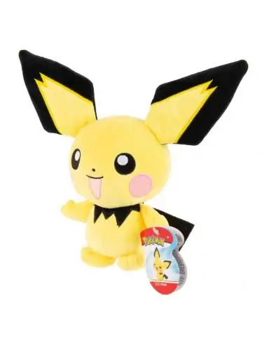 Pokémon Peluche Pichu 20 cm - Imagen 1