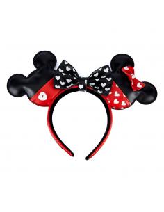 Disney by Loungefly Diadema Mickey and Minnie Valentines - Imagen 1