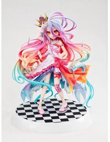 No Game No Life Estatua 1/7 Shiro Dress Ver. 24 cm - Imagen 1
