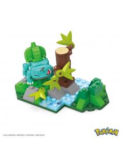 Pokémon Kit de Construcción Mega Construx Bulbasaur's Forest Fun - Imagen 1