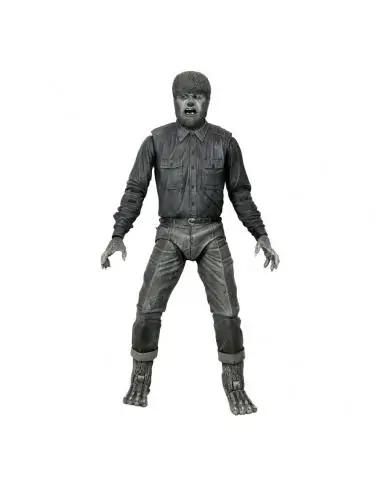 Universal Monsters Figura Ultimate The Wolf Man (Black & White)