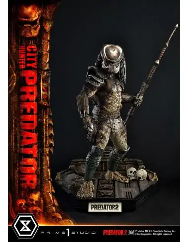 Predator 2 Estatua Museum Masterline 1/3 City Hunter Predator