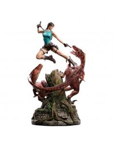 Tomb Raider Estatua 1/4 Lara Croft The Lost Valley 80 cm - Embalaje muy dañado - Imagen 1
