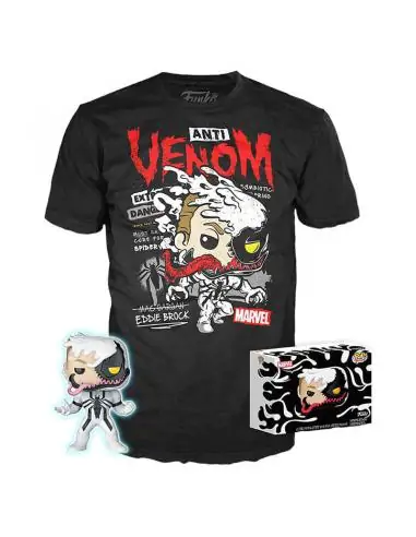 Set Funko POP & Tee Marvel Anti-Venom