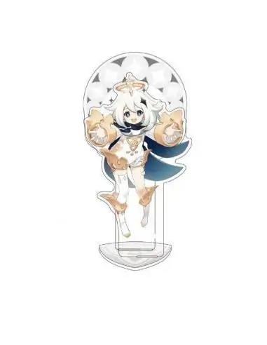 Genshin Impact Figura acrilico Traveler Theme Series Character Paimon 14 cm - Imagen 1