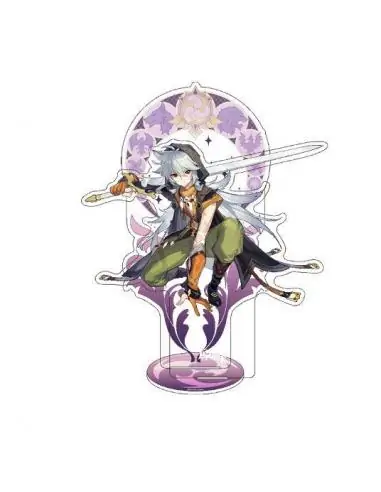 Genshin Impact Figura acrilico Mondstadt Theme Series Character Razor 14 cm - Imagen 1